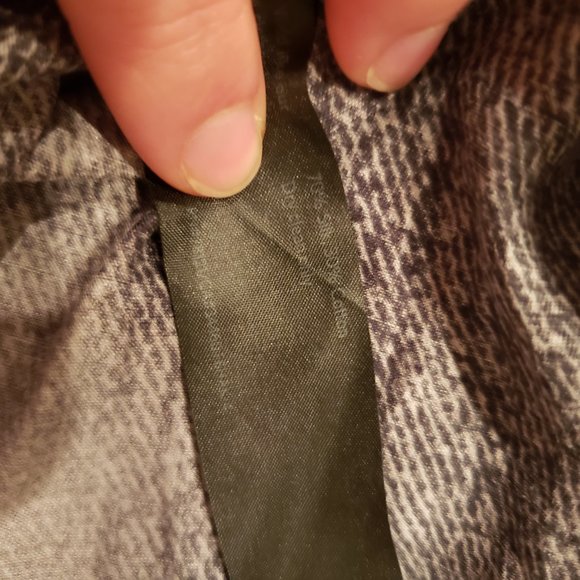 Eileen Fisher cotton/silk XS tunic button down - Picture 3 of 4